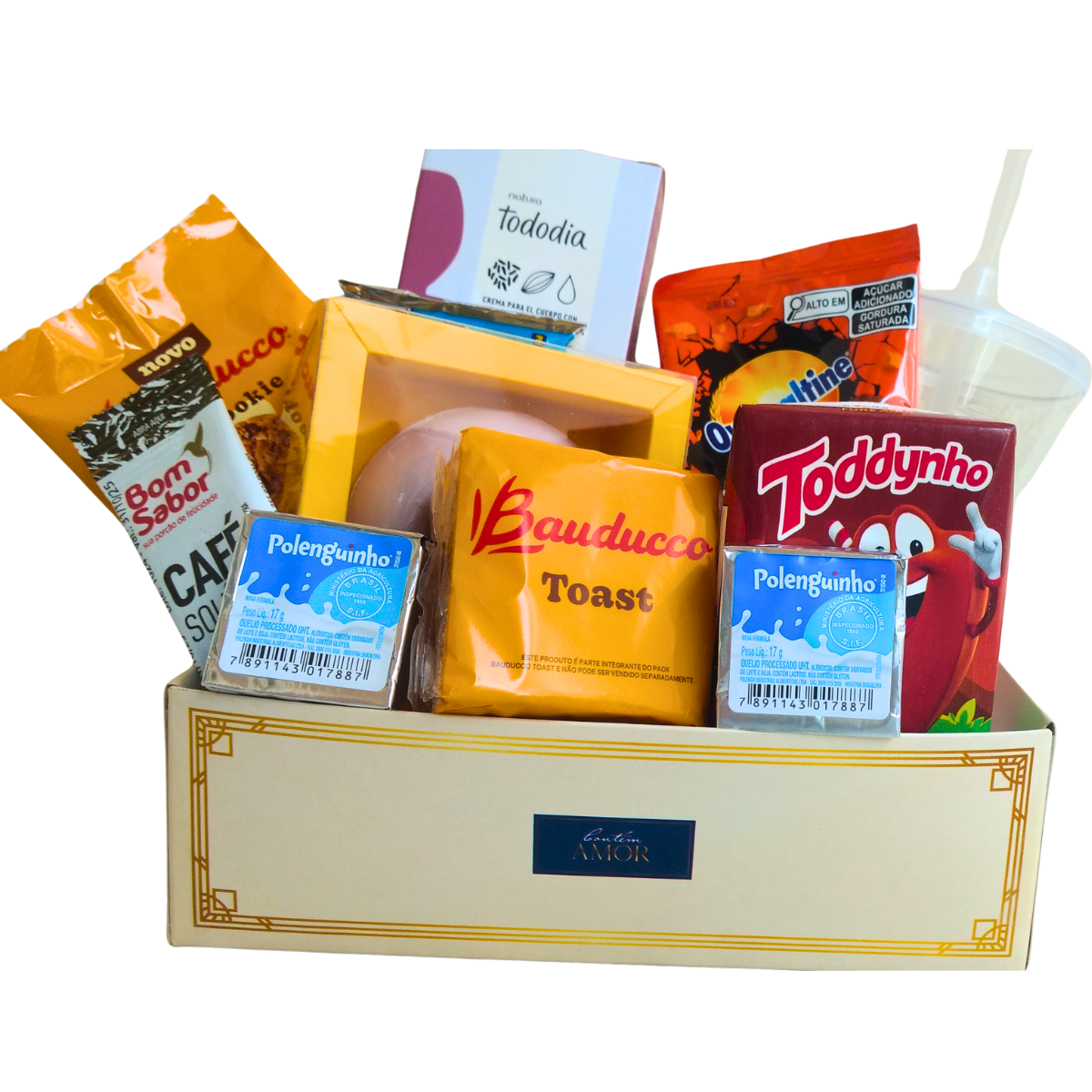 CESTA CAFÉ DA MANHÃ OU TARDE Cesta de café da manhã ou tarde